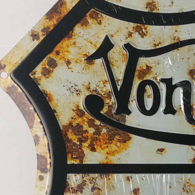 Vintage præget metal tin skilt til pub Hjem Decor eller advarselsskilt Retro blikskilte Vintage dekorative plader Metal Wall Art