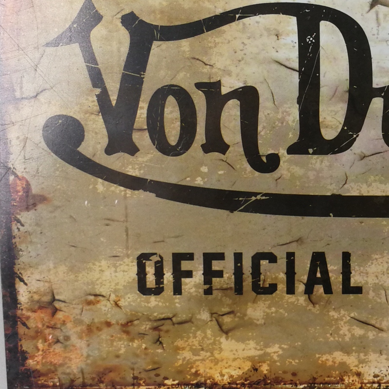 Væggehængende metalblåtskilte Advarselsskilt