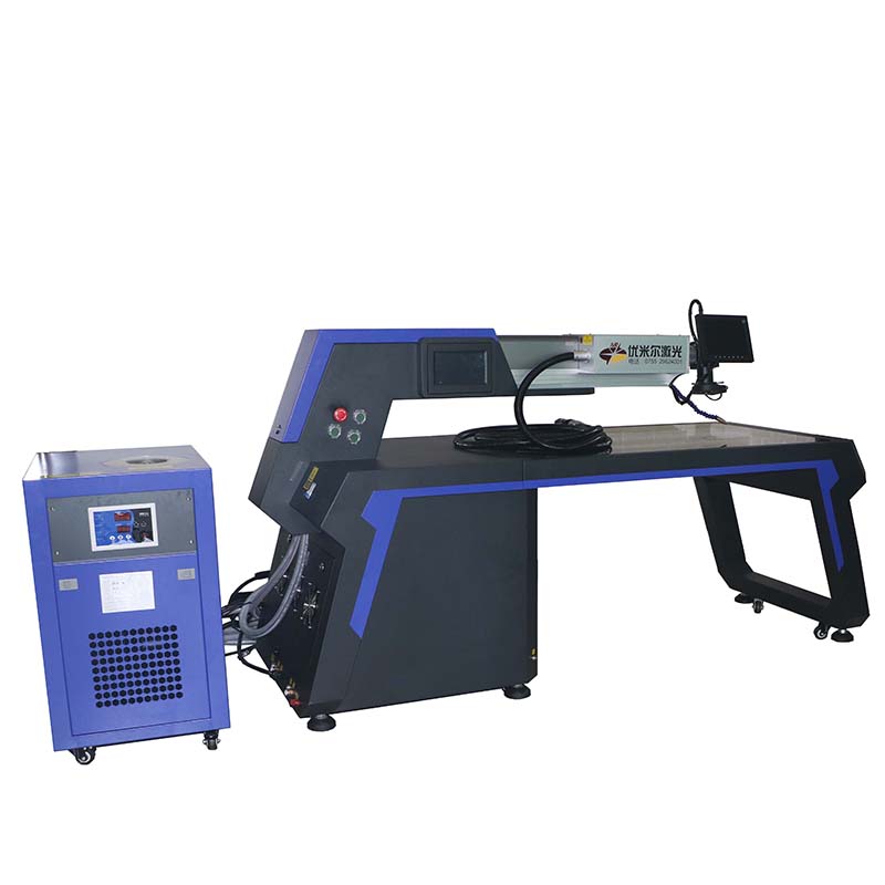 Rustfrit stål Galvaniseret plade Udendørs LED-annoncer Skilte Annoncering Håndholdt YAG-kanalbrev Lasersvejsemaskine