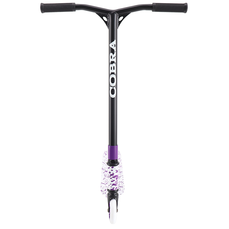 billig scooter (splatter lilla/hvid)