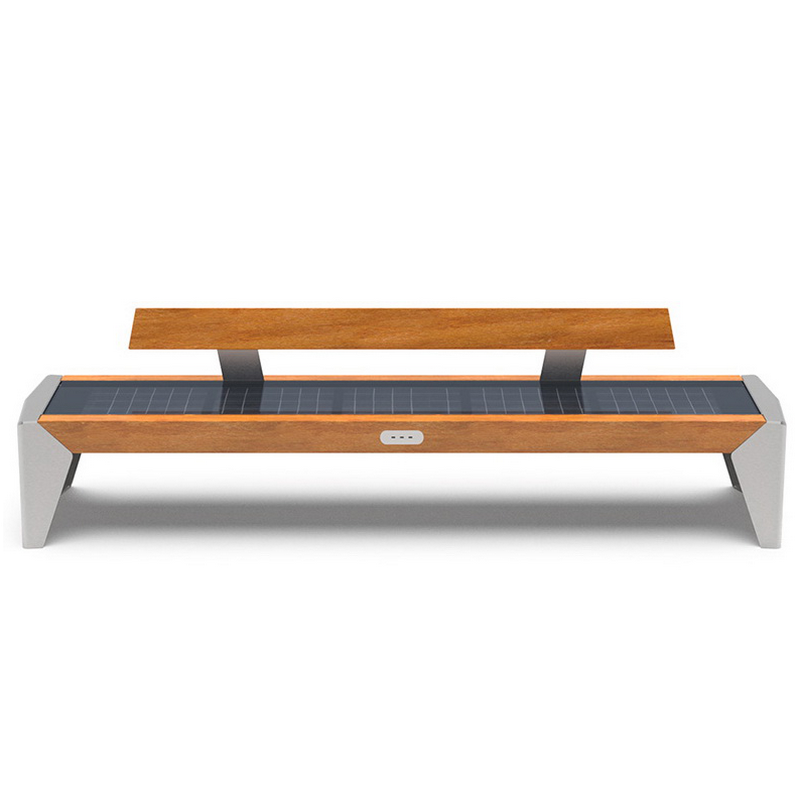 Smart Wifi USB-oplader Større solbenk til park