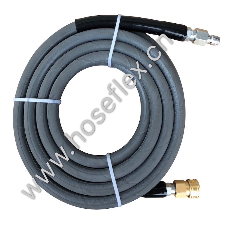 Ikke-mærkning højtryksslange med hurtigstik