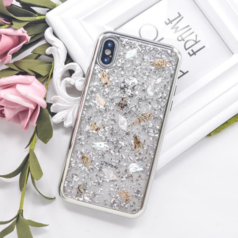 Apple til direkte salg iPhone guldfolieplader, farverig fe shell gennemsigtig mobil shell brugerdefineret