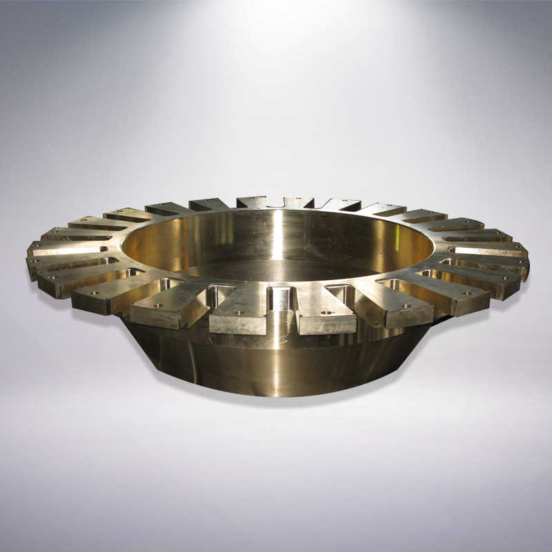 Bronze, messingbøsningslager, knusbøsning til minedrift