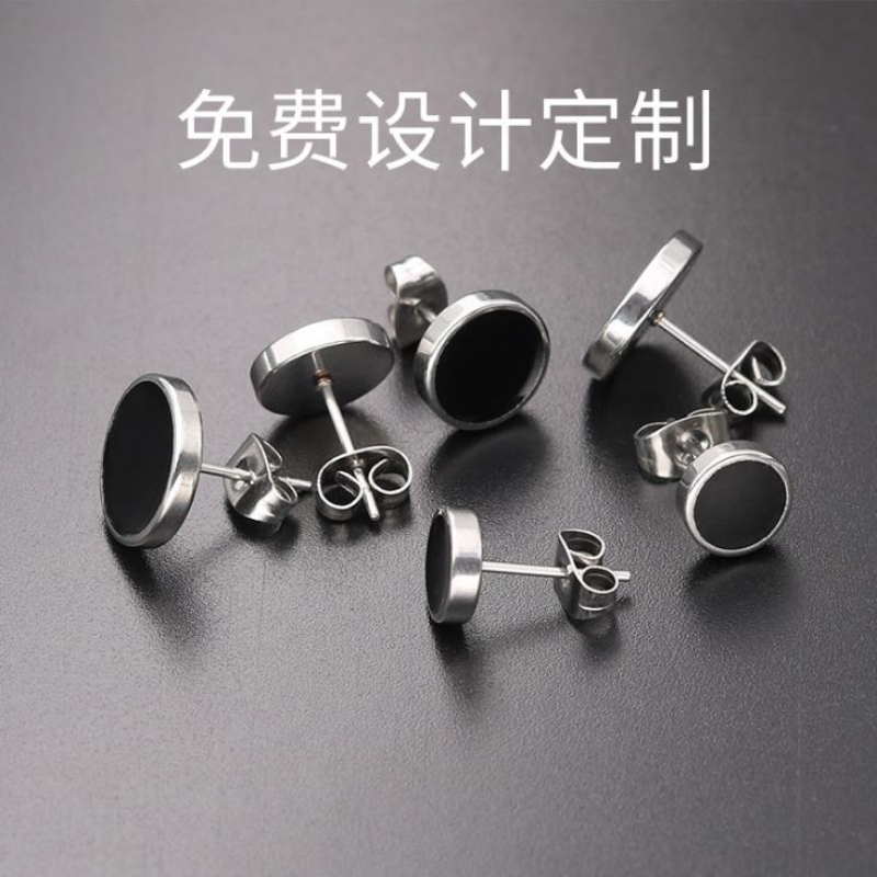 Factory direkte krystal dråbe plast øreringe øreringe, gennemsigtige krystal øreringe drop plast PVC dråbe plast proces tilpasset