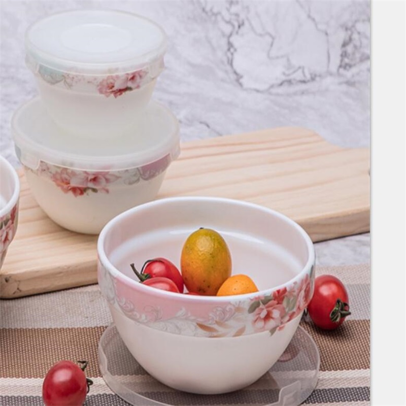 Bordservice med uigennemsigtigt glas af glas - SW4A *Middag Set Heat Resistant Opal Glasswire