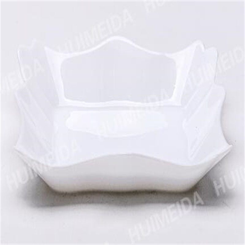 Bordservice med uigennemsigtigt glas af glas - LFHP Square platte