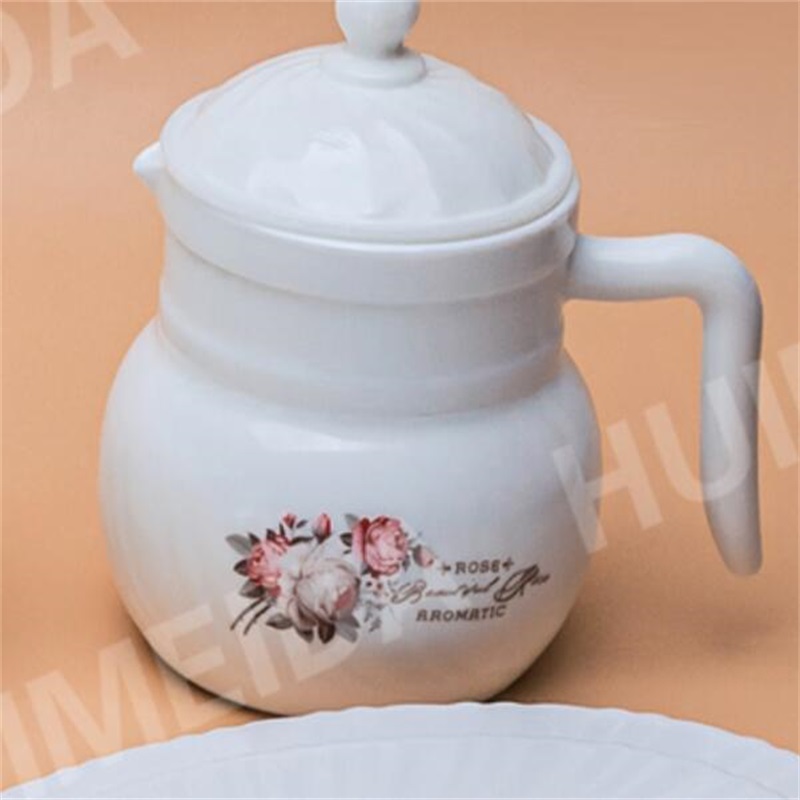 Bordservice med uigennemsigtigt glasglasudstyr ­ ­ CH ­ Te pot Serie