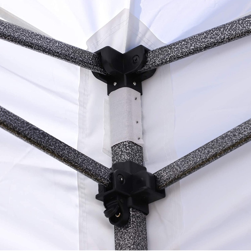 10'x15 'sammenklappet baldakin med en bærepose, øjeblikkelig kommerciel fest baldakin Solafskærmning med justerbar højde