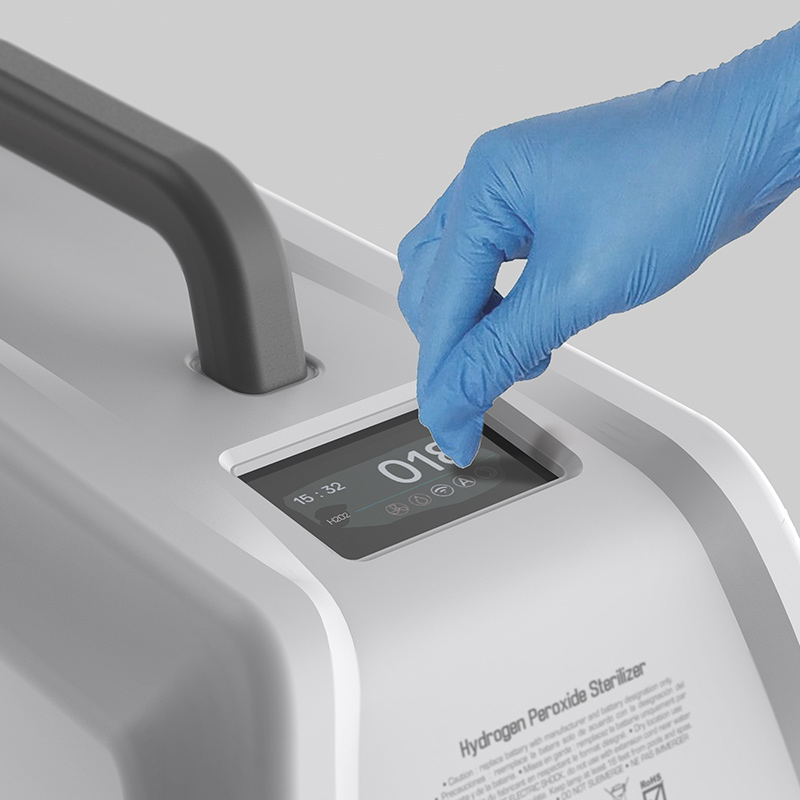 Sterilizer til tørtågehydrogenperoxid