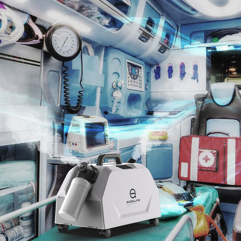 Sterilizer til tørtågehydrogenperoxid PRO