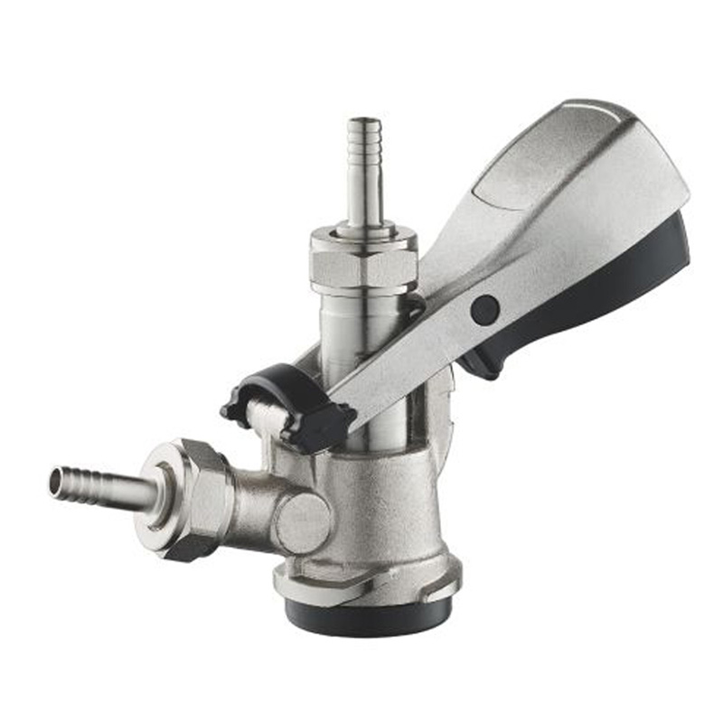 brønde type D-system keg-kobling med aflastningsventil