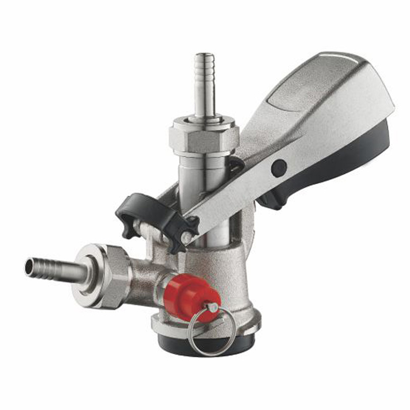 flad type A-systemkuglekobling med aflastningsventil