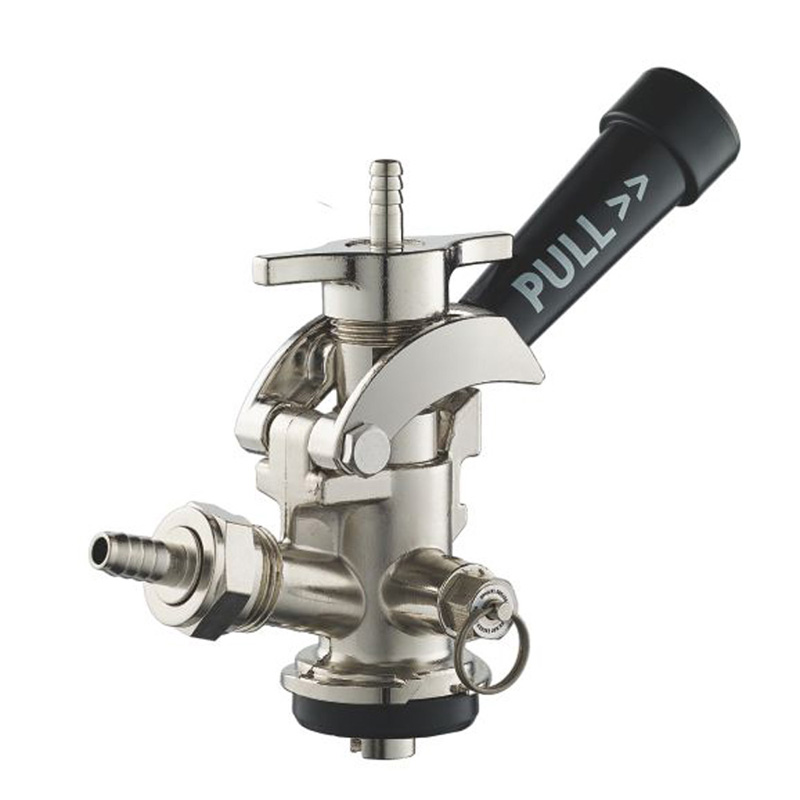 Korrekt type S- fuskerkobling med hurtig møtrik