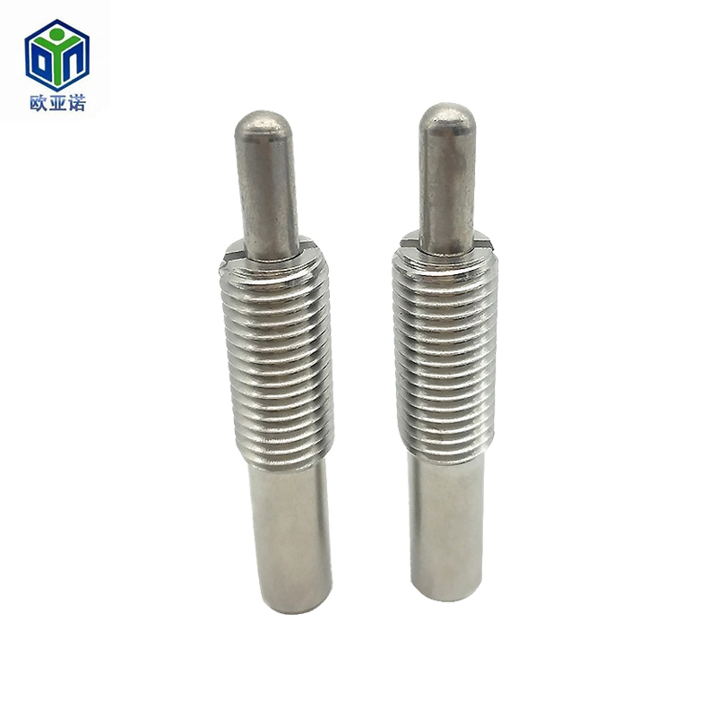 Rustfrit stål high-end præcisionsfjederstempel med tænder Placering af kuglestikskrue