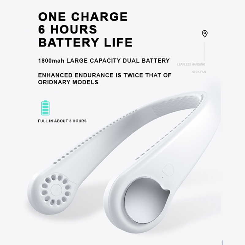 Bærbar bladfri ventilator