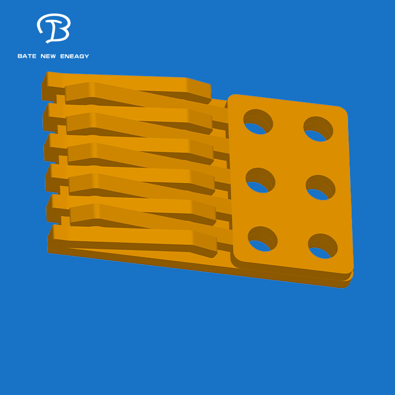 Ekstremt terminal Speciel konnektor til elektrisk kabinet Kobberbånd kobberstik Afbryd stik