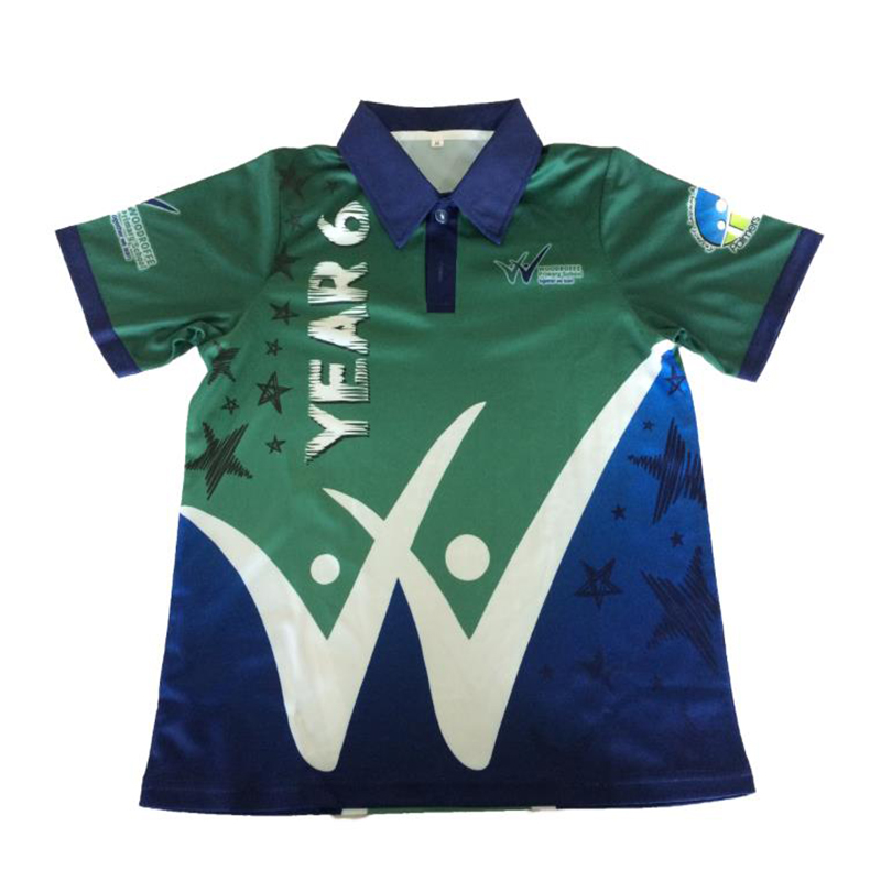 Custom Sublimation Polo shirt i høj kvalitet