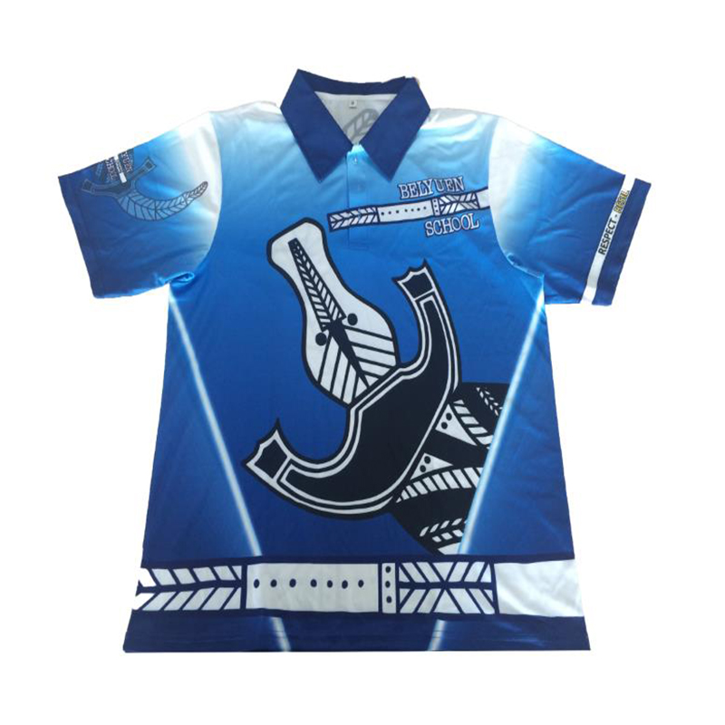 Custom Sublimation Polo shirt i høj kvalitet