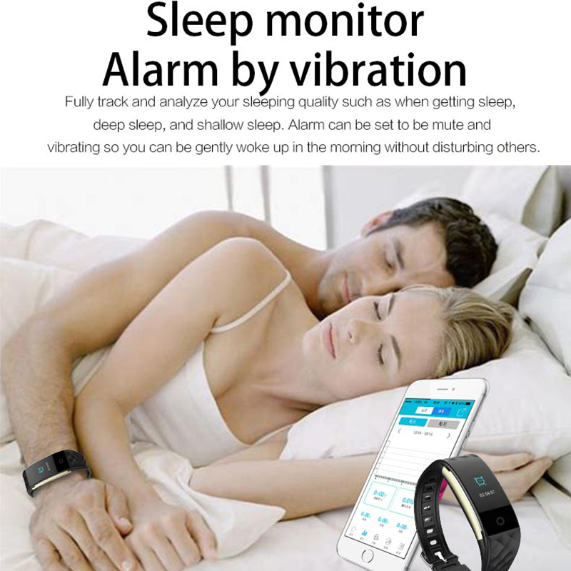 Smart ur Dynamisk hjertedetektion (JYDA4725) S2Farveskærm Dynamisk hjerterytme Smart armbånd