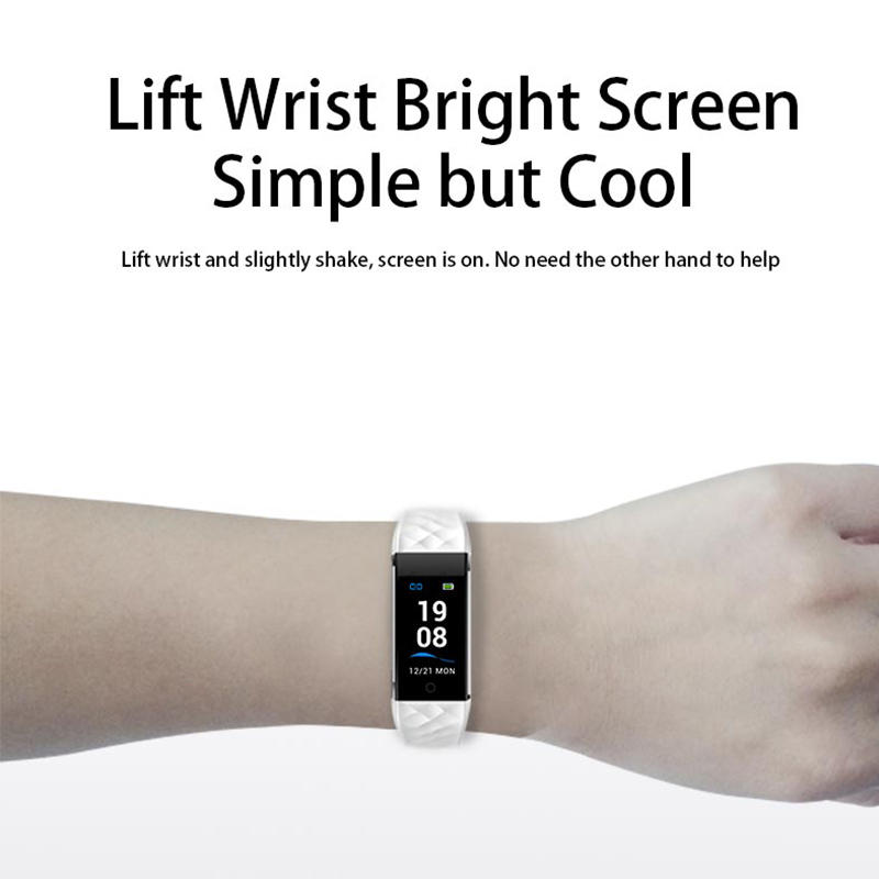 Smart ur Dynamisk hjertedetektion (JYDA4725) S2Farveskærm Dynamisk hjerterytme Smart armbånd