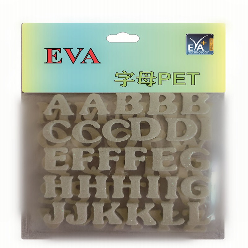 Foam-mærkater PET Foam Glitters PET