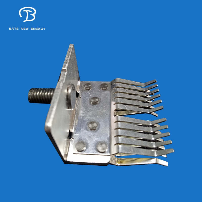Mini kobberbjælke terminallunte kobberplader Elektriske køretøjer med høj spænding stor el par-stik