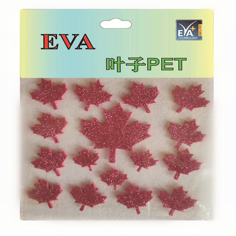 PET-klistermærker til skum, Glitter PET, skum, skum, PET