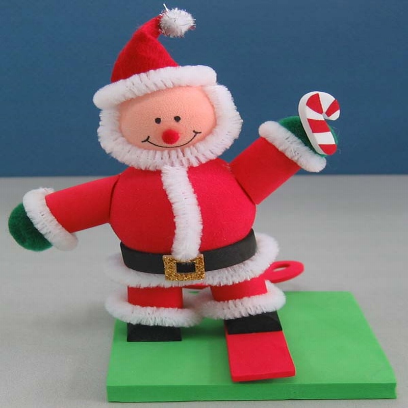 Foam Xmas man Fooam santa Claus Fooam Gingerbread man