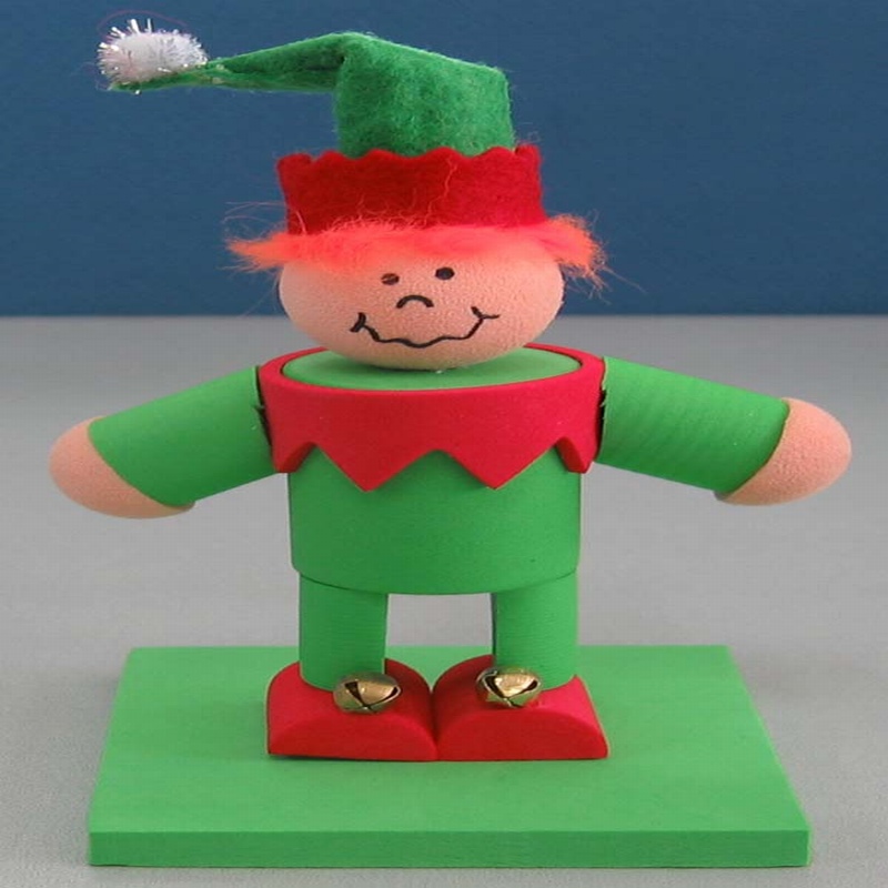 Foam Xmas man Fooam santa Claus Fooam Gingerbread man