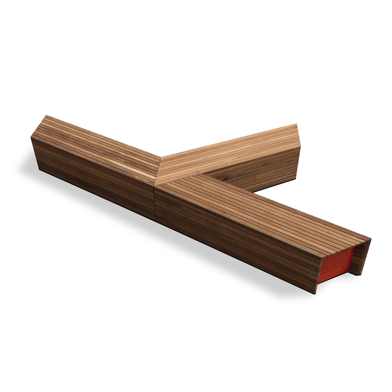 Fremme af trådløs opladningsfabrik Pris Urban Seats Smart Diy Solar Bench til salg