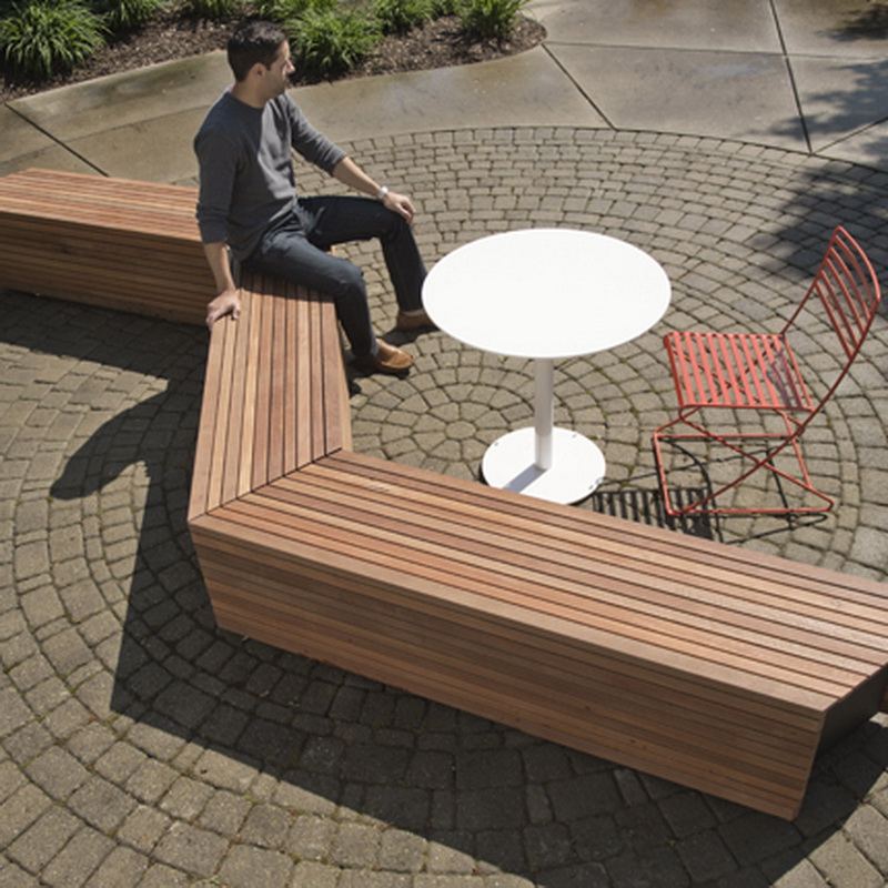 USB-opladning Smart Wifi Professionel producent Nyt design Udemøbler Gadebænk