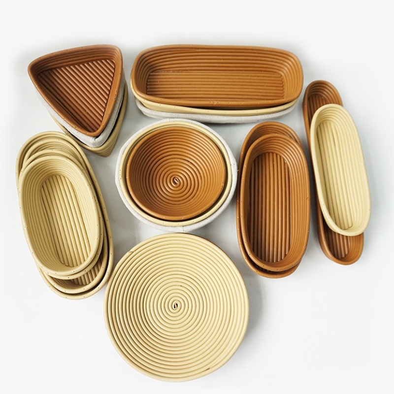 Rattan Banneton-korrekturkurv