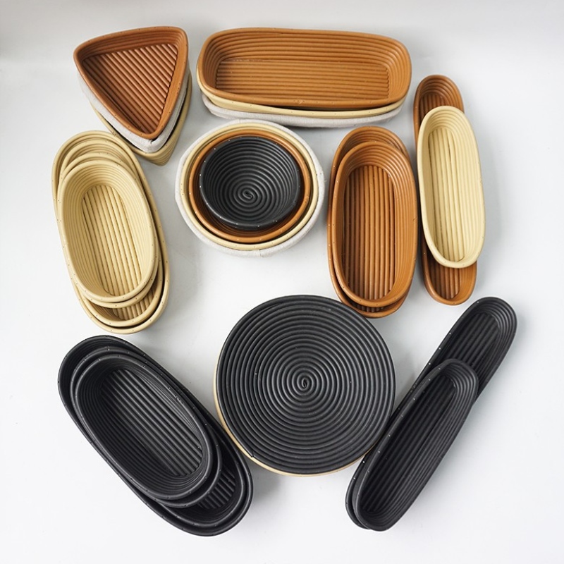 Rattan Banneton-korrekturkurv