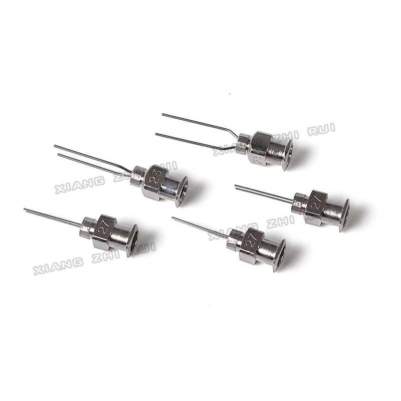 Dispenseringsnål med dobbelt rør