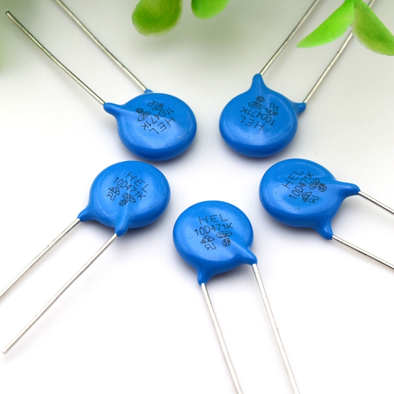 HEL Metal Oxide Varistor 5D ~ 20D blå, komplette modeller og bestået UL, VDE, CQC certificering