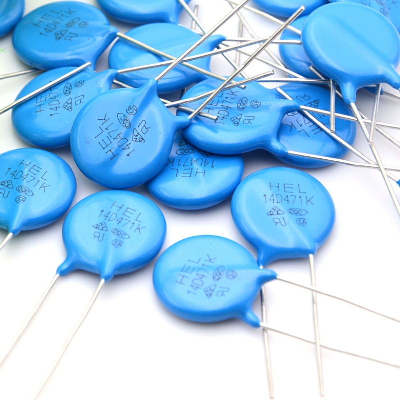 HEL Metal Oxide Varistor 5D ~ 20D blå, komplette modeller og bestået UL, VDE, CQC certificering