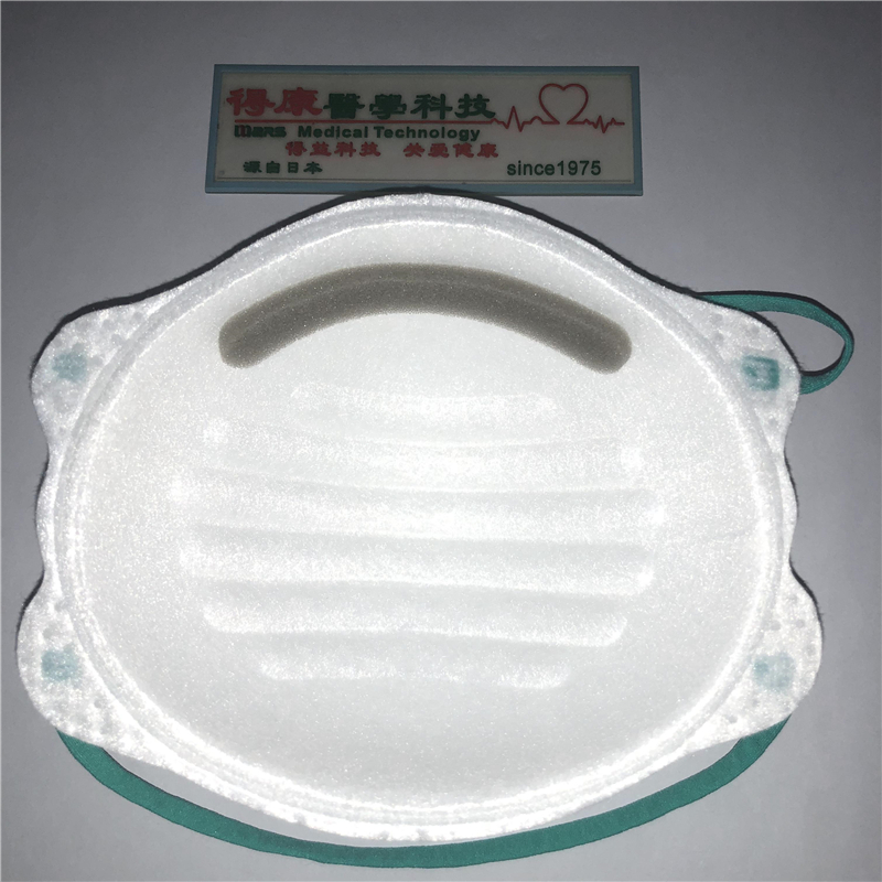 Engangs nonwoven kopformet N95 halv ansigtsmaske til selvbrug