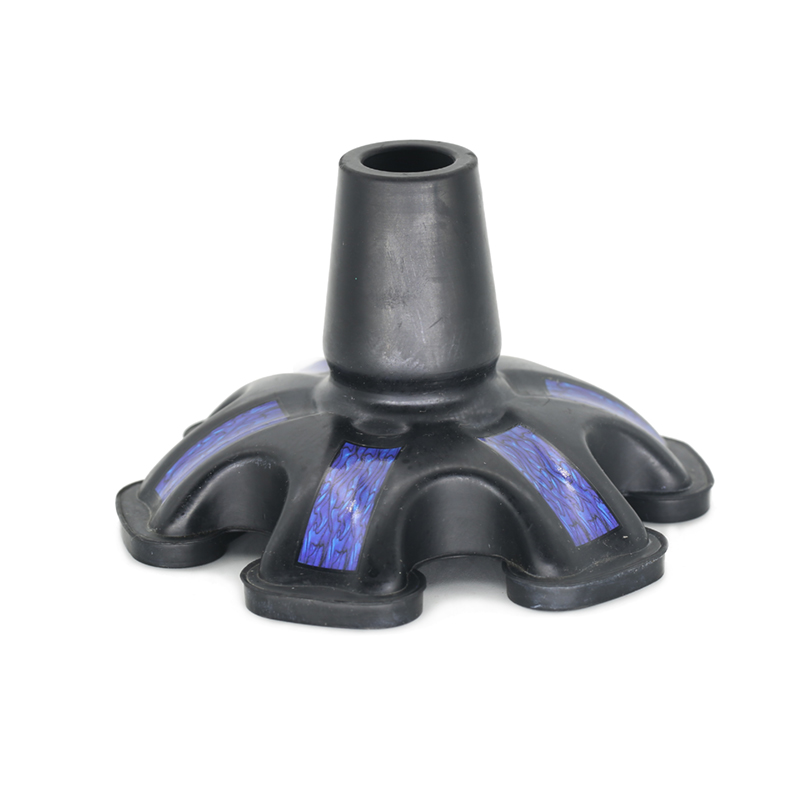 Pil af gummirør, Quad Rubber Replacement Foot Pad for Walking Canes