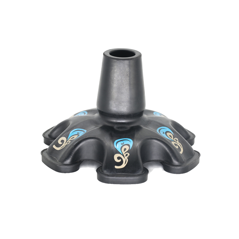 Pil af gummirør, Quad Rubber Replacement Foot Pad for Walking Canes