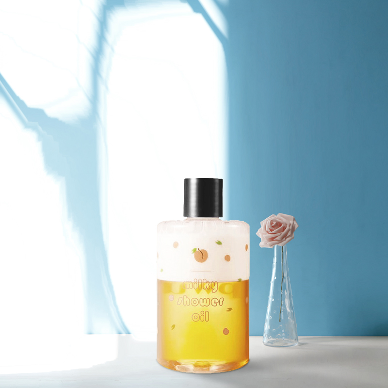 Fersken mælkeagtig bruserolie