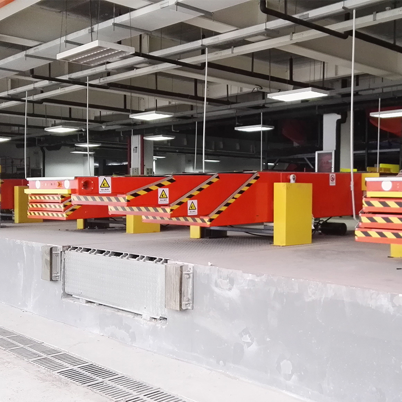 Teleskopisk båndtransportør