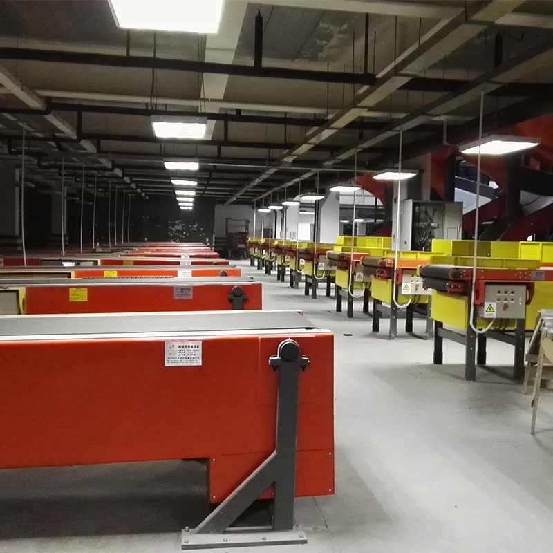 Teleskopisk båndtransportør