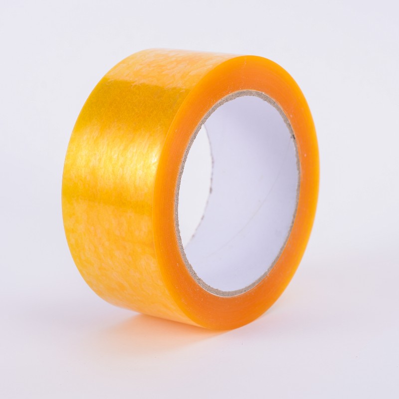 Bopp-emballage forsegler gult transparent tape med høj viskositet