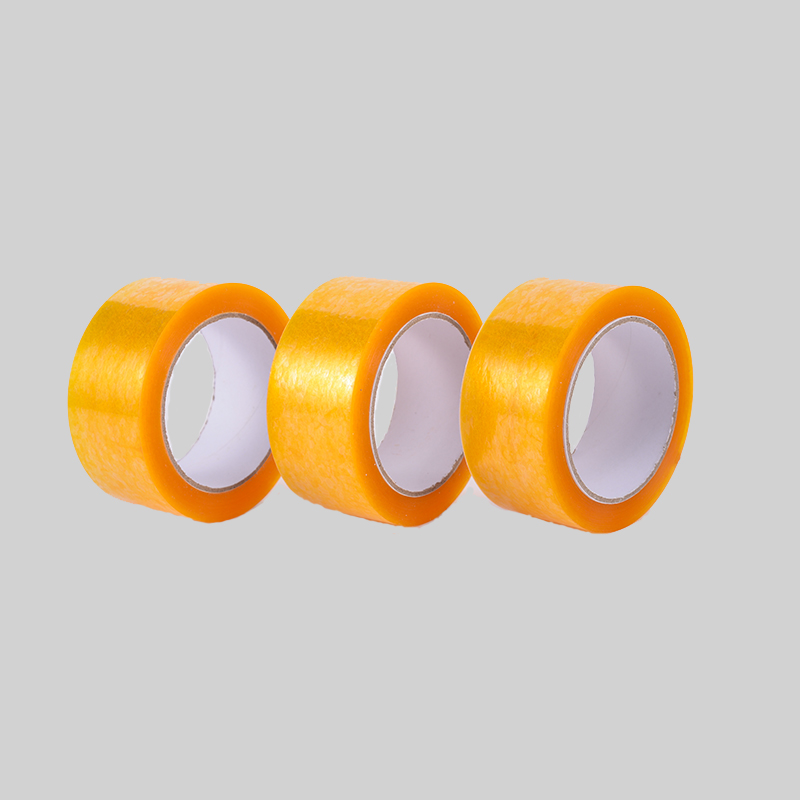 Bopp-emballage forsegler gult transparent tape med høj viskositet