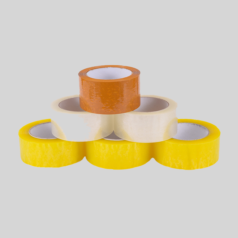 Bopp-emballage forsegler gult transparent tape med høj viskositet