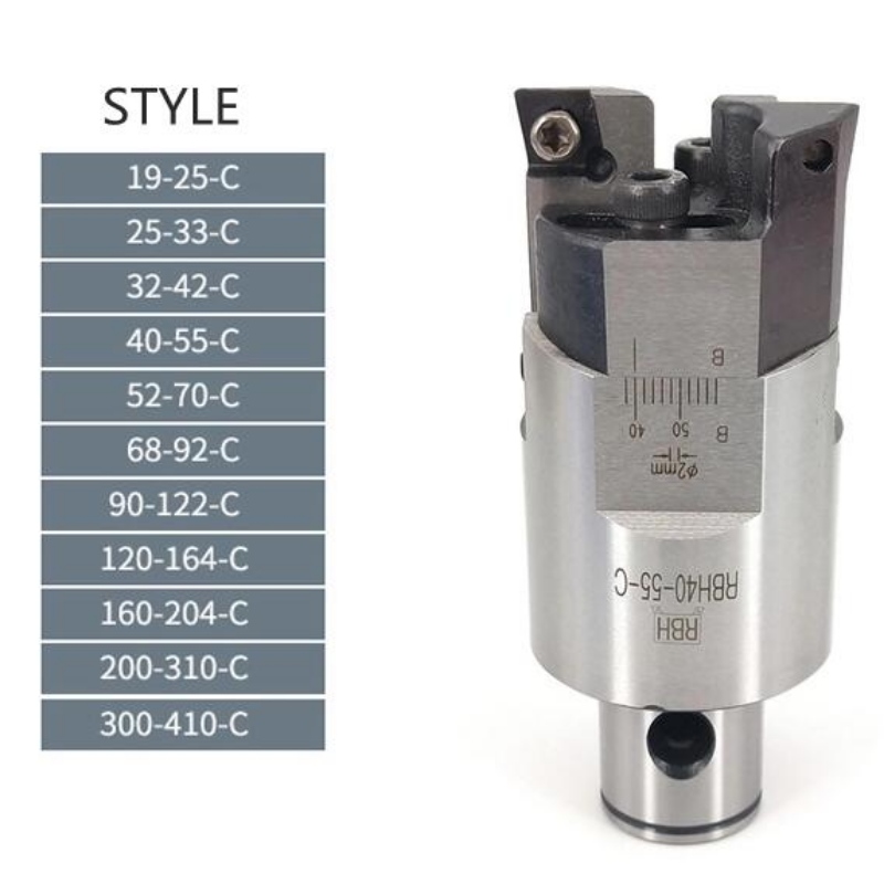 Rough kedelige serier: RBH32-42mm rock boring tools kedelige hovedværktøjer typer kedelige værktøjer