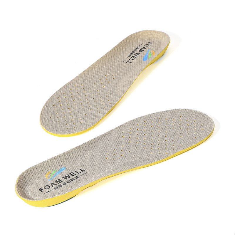 Hot Sale polstret design Bueunderstøtning Løbesko Sneaker PU Skum Sport Insole