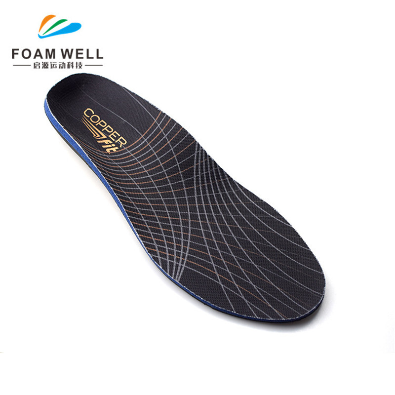 Engroshandel med basketball Foot Care Pad Breathable Eva Absorber Shock Sport Insole
