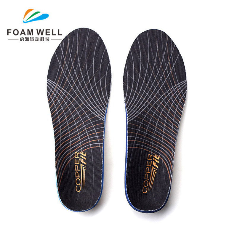 Engroshandel med basketball Foot Care Pad Breathable Eva Absorber Shock Sport Insole